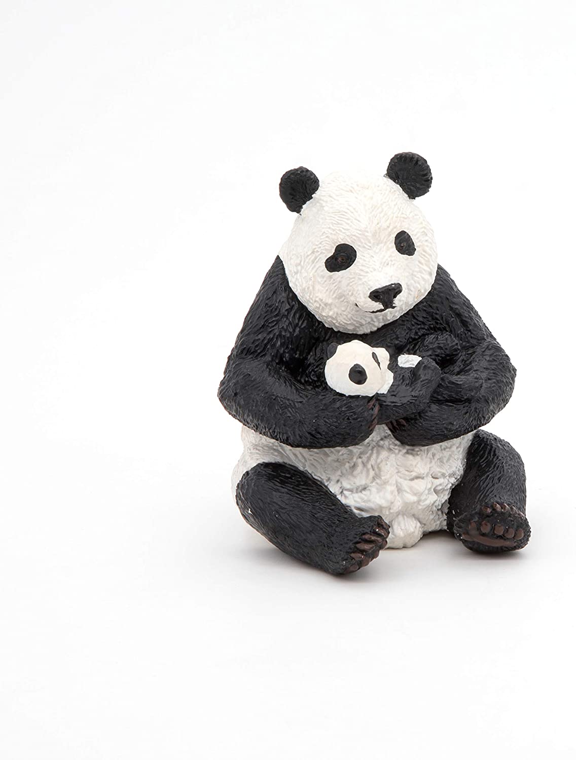 Figurina - Wild Animal Kingdom - Sitting Panda and Baby | Papo