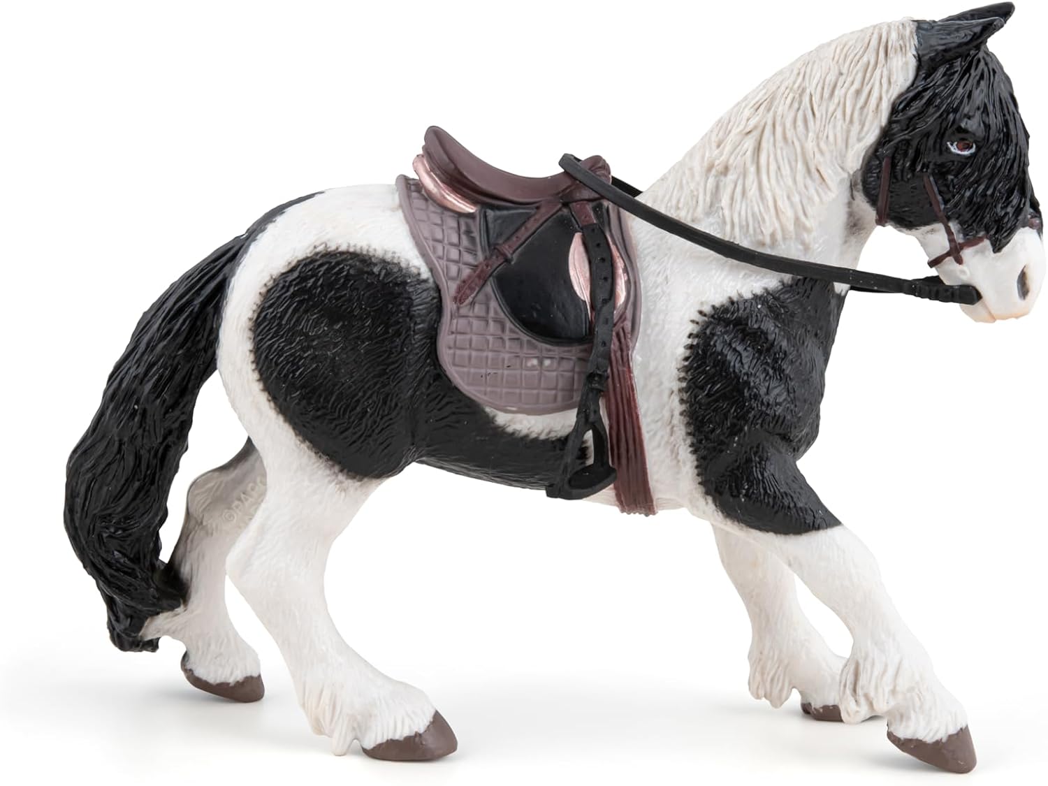 Figurina - Pony with saddle | Papo - 4 | YEO