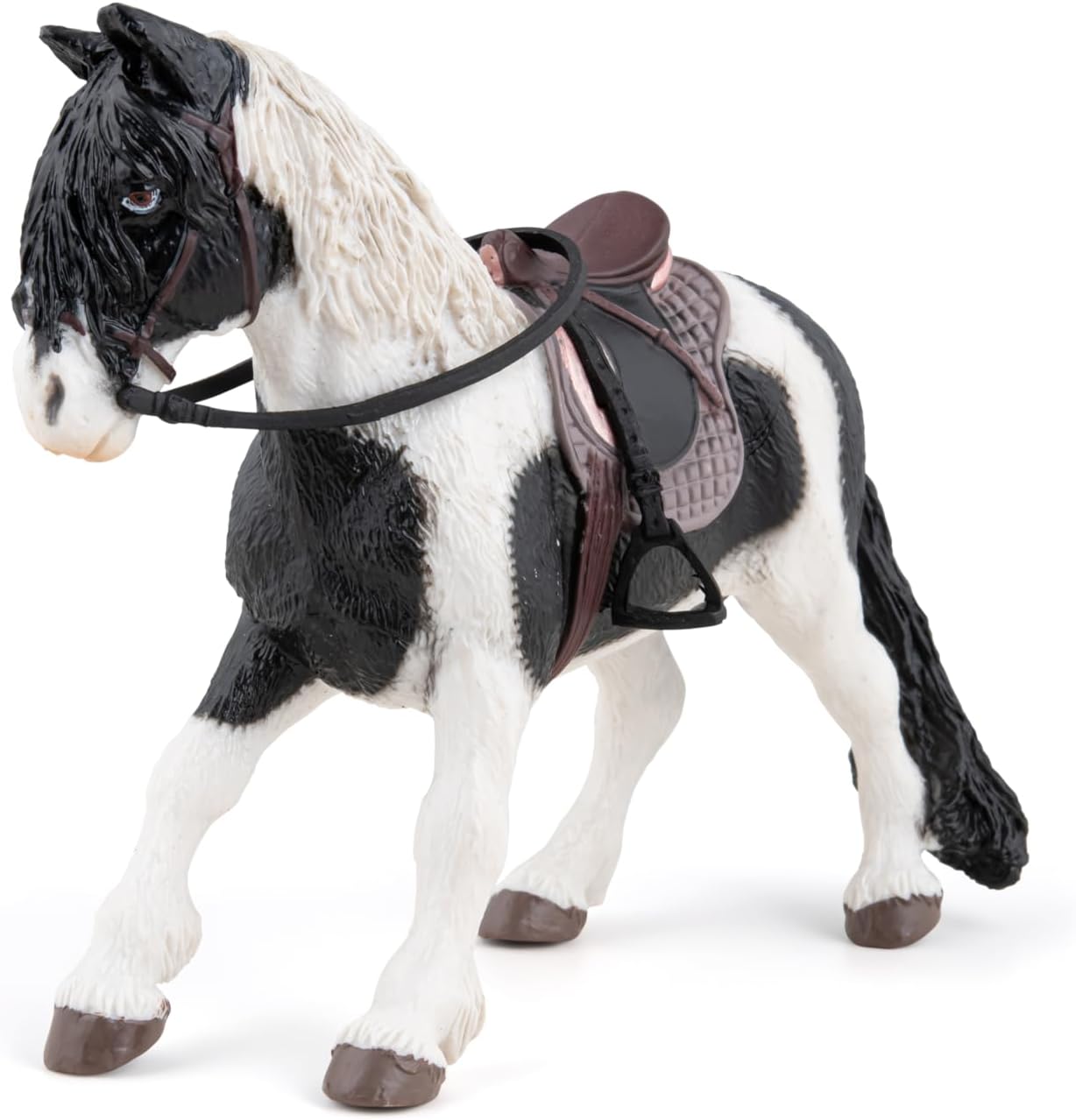 Figurina - Pony with saddle | Papo - 2 | YEO