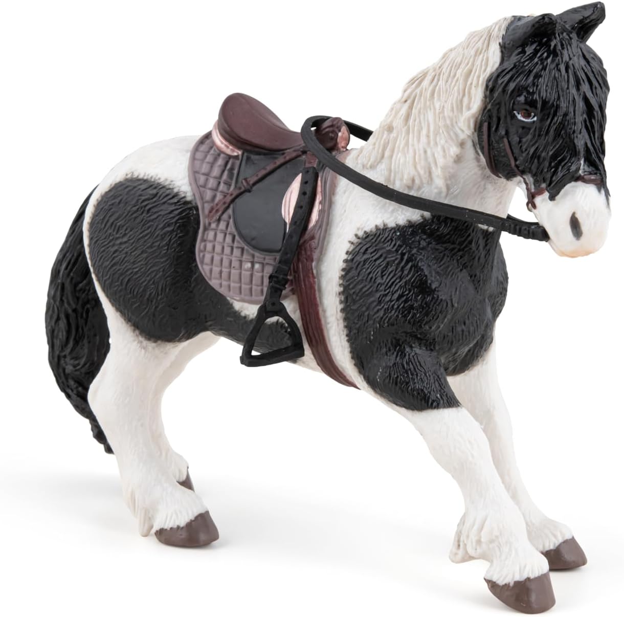 Figurina - Pony with saddle | Papo - 3 | YEO