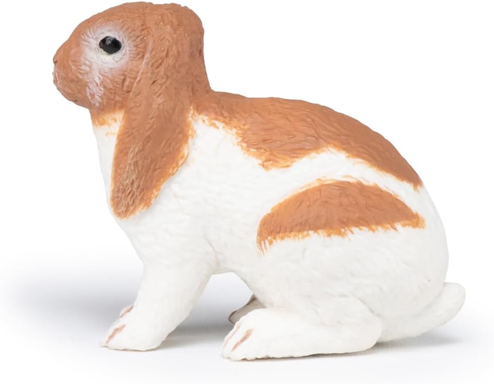 Figurina - Farmyard Friends - Lop Rabbit | Papo - 1 | YEO