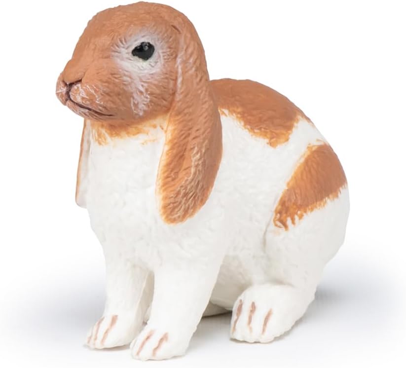 Figurina - Farmyard Friends - Lop Rabbit | Papo - 2 | YEO