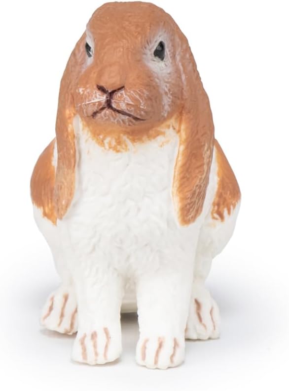 Figurina - Farmyard Friends - Lop Rabbit | Papo - 3 | YEO