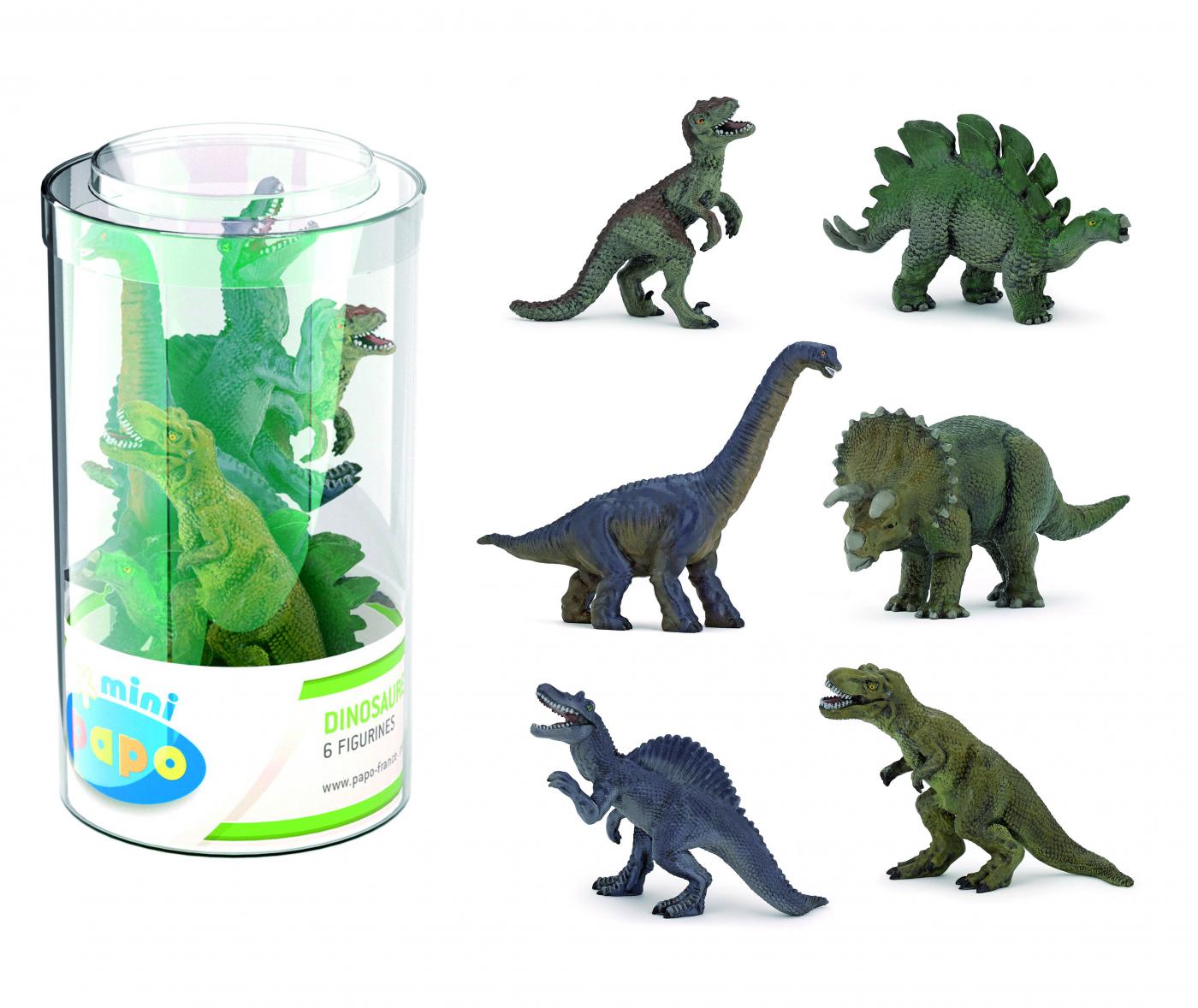 Set 6 figurine - Dinosaurs | Papo - 1 | YEO