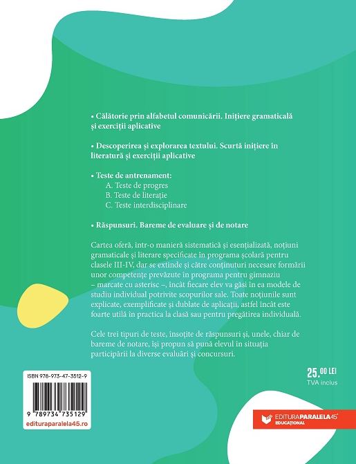 Ateliere de invatare. Limba si literatura romana | Adriana Bozdoro, Bianca Burciu, Mariana Chiriac, Mariana Chirila, Mihaela Dobos, Camelia Gavrila, Diana Grumeza