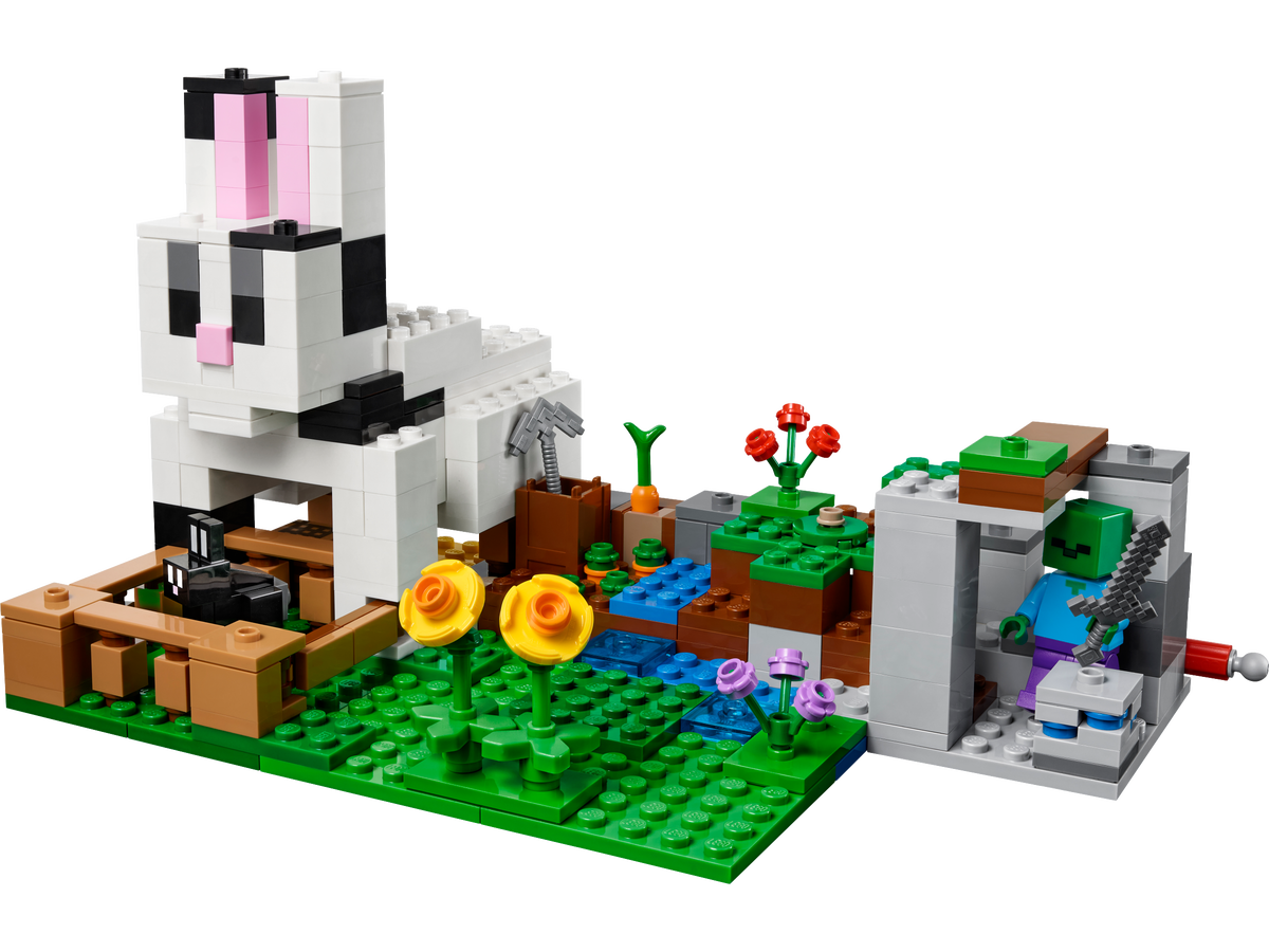 LEGO Minecraft - Ferma de iepuri (21181) | LEGO - 1 | YEO