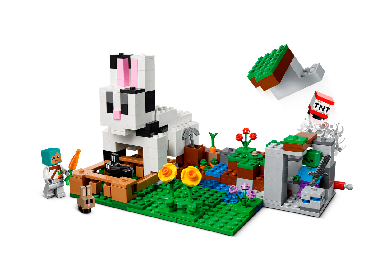 LEGO Minecraft - Ferma de iepuri (21181) | LEGO - 3 | YEO