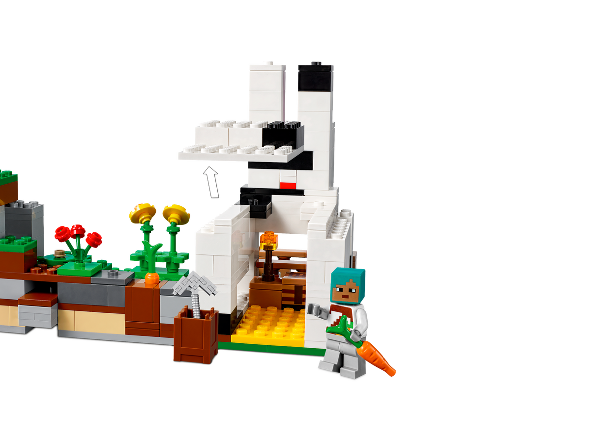 LEGO Minecraft - Ferma de iepuri (21181) | LEGO - 4 | YEO