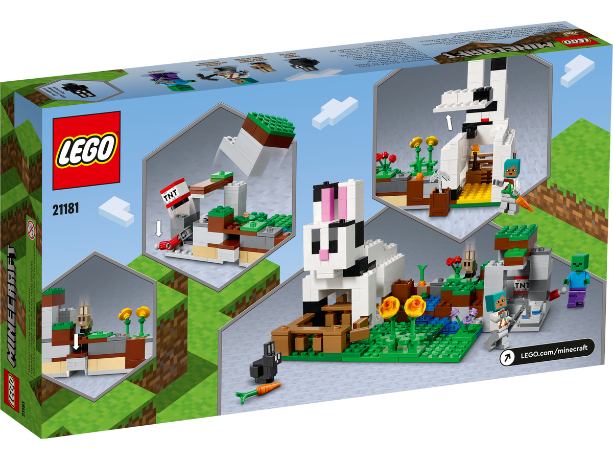 LEGO Minecraft - Ferma de iepuri (21181) | LEGO - 7 | YEO