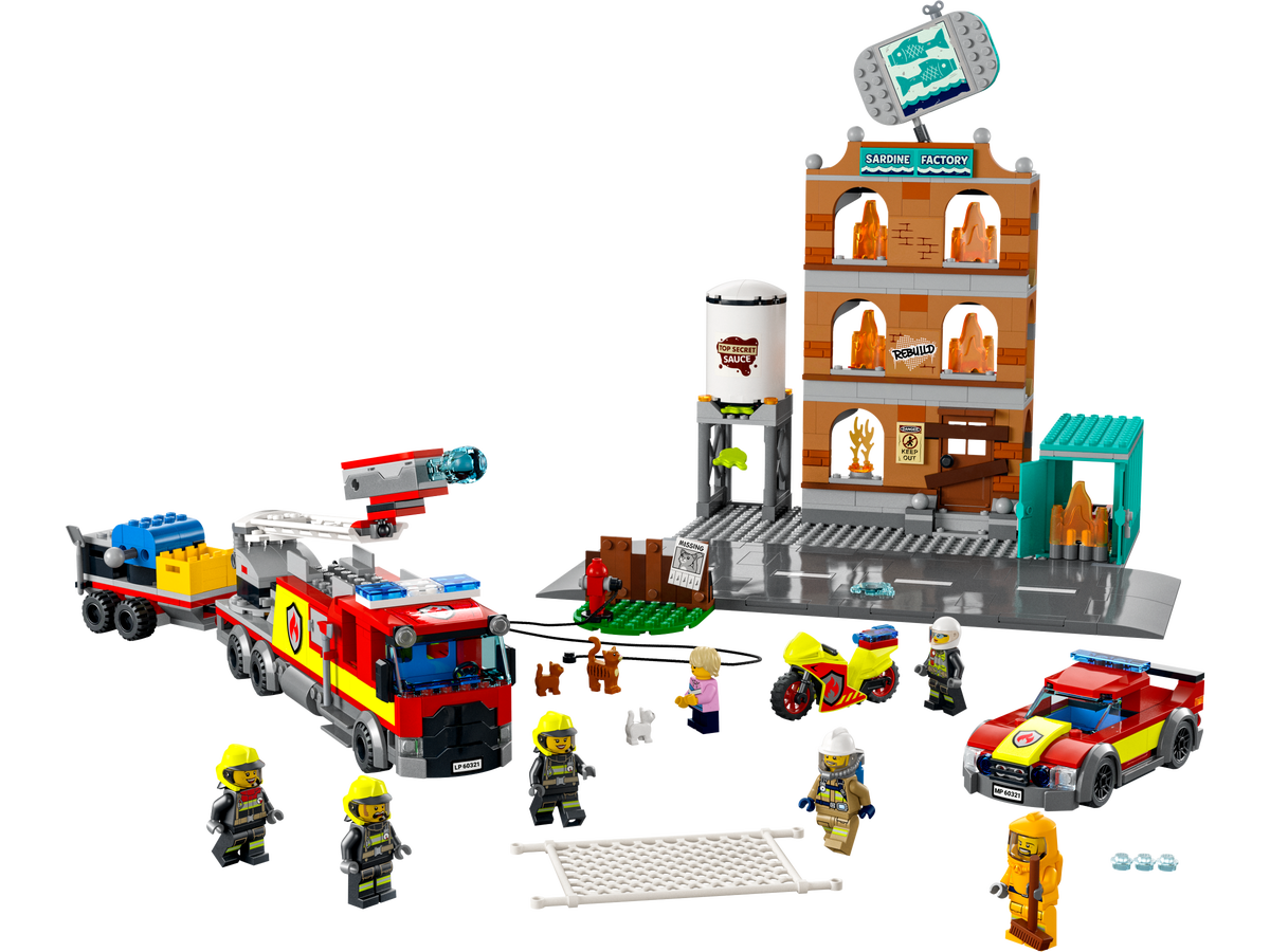 LEGO City - Brigada de pompieri (60321) | LEGO