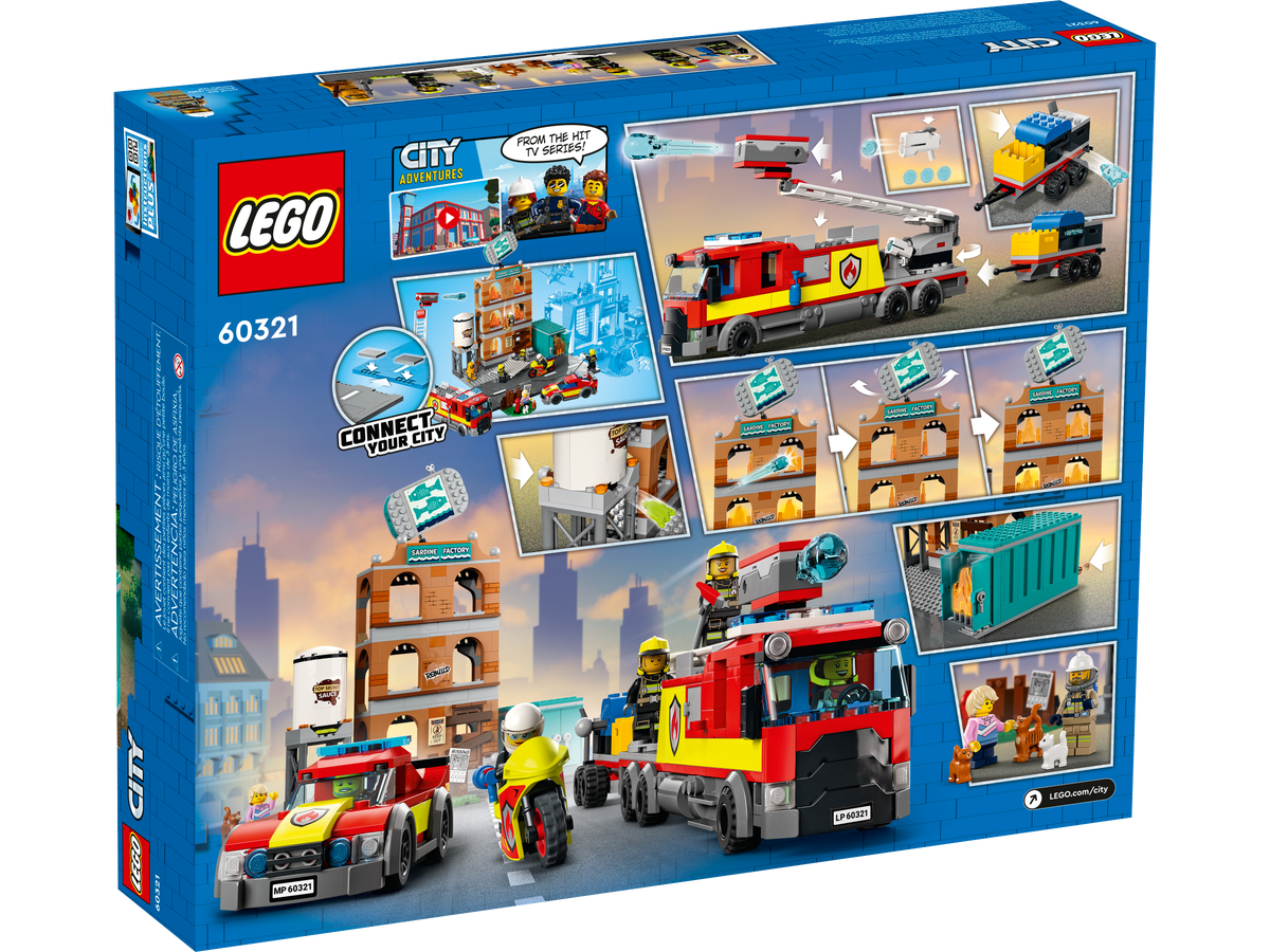 LEGO City - Brigada de pompieri (60321) | LEGO - 8 | YEO