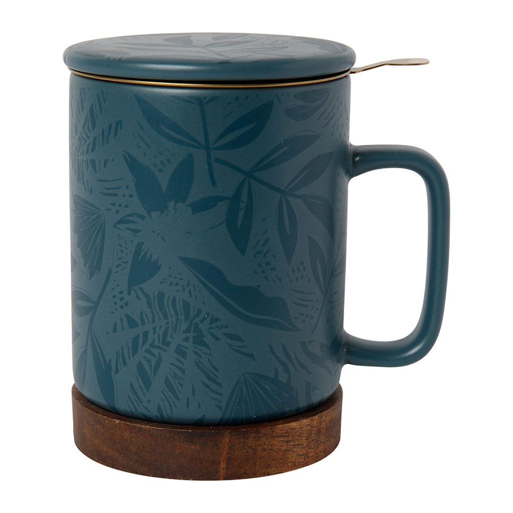 Cana cu infuzor - Solor emeraude, 350 ml