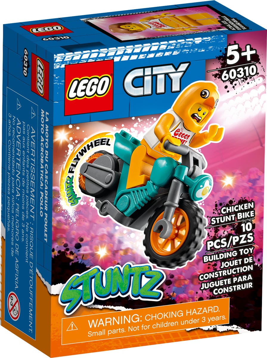 LEGO City - Chicken Stunt Bike (60310) | LEGO - 4 | YEO