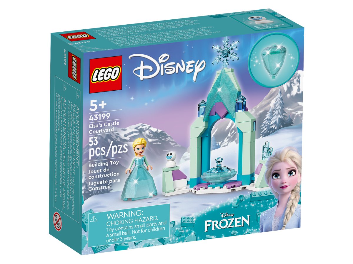 LEGO Disney - Curtea Castelului Elsei (43199) | LEGO