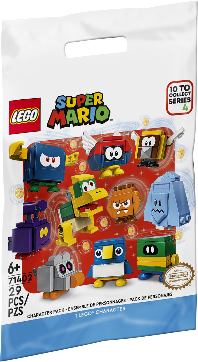 LEGO Super Mario - Pachete cu personaje, Seria 4 (71402) (mai multe modele) | LEGO