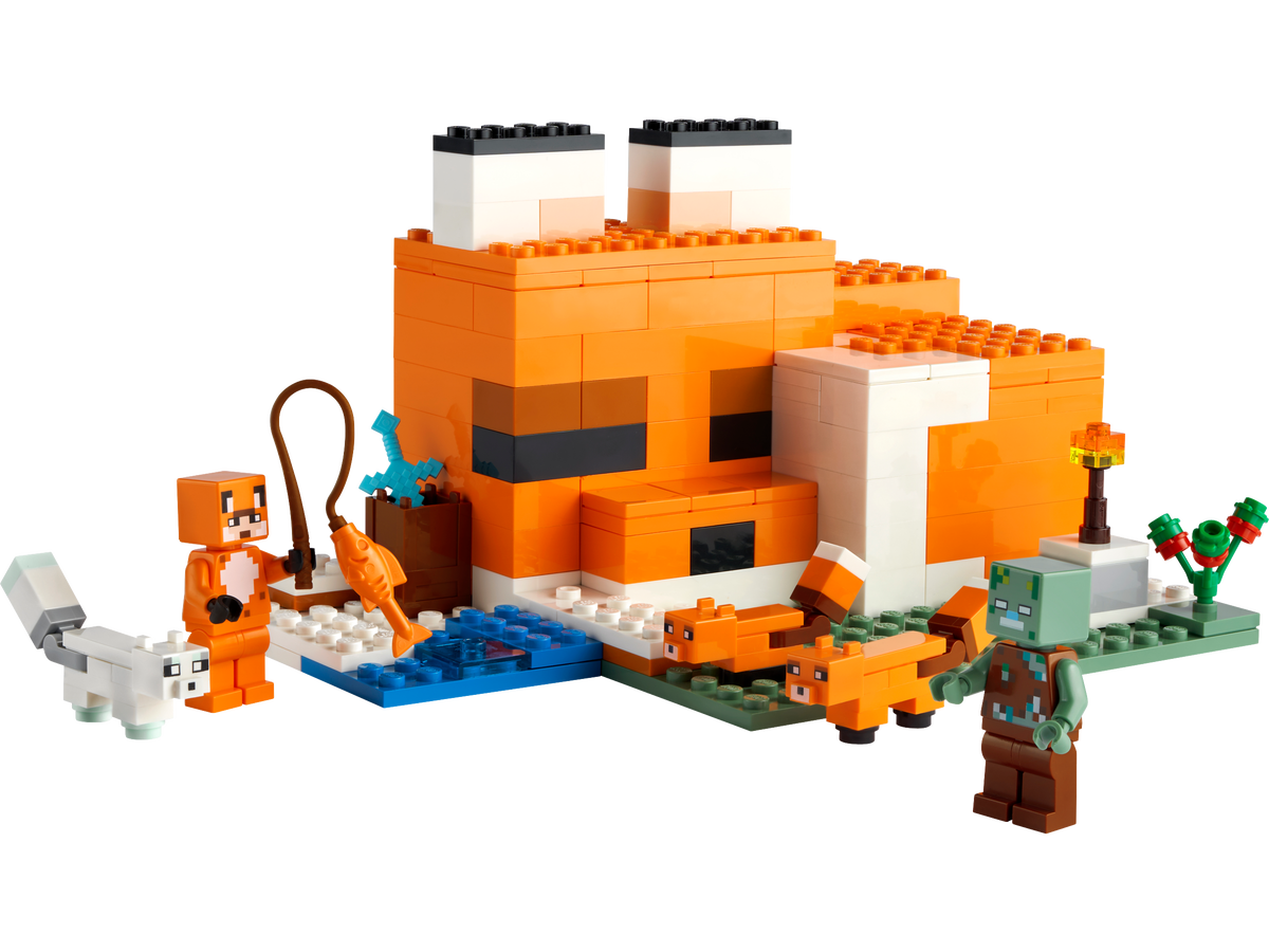 LEGO Minecraft - Vizuina vulpilor (21178) | LEGO