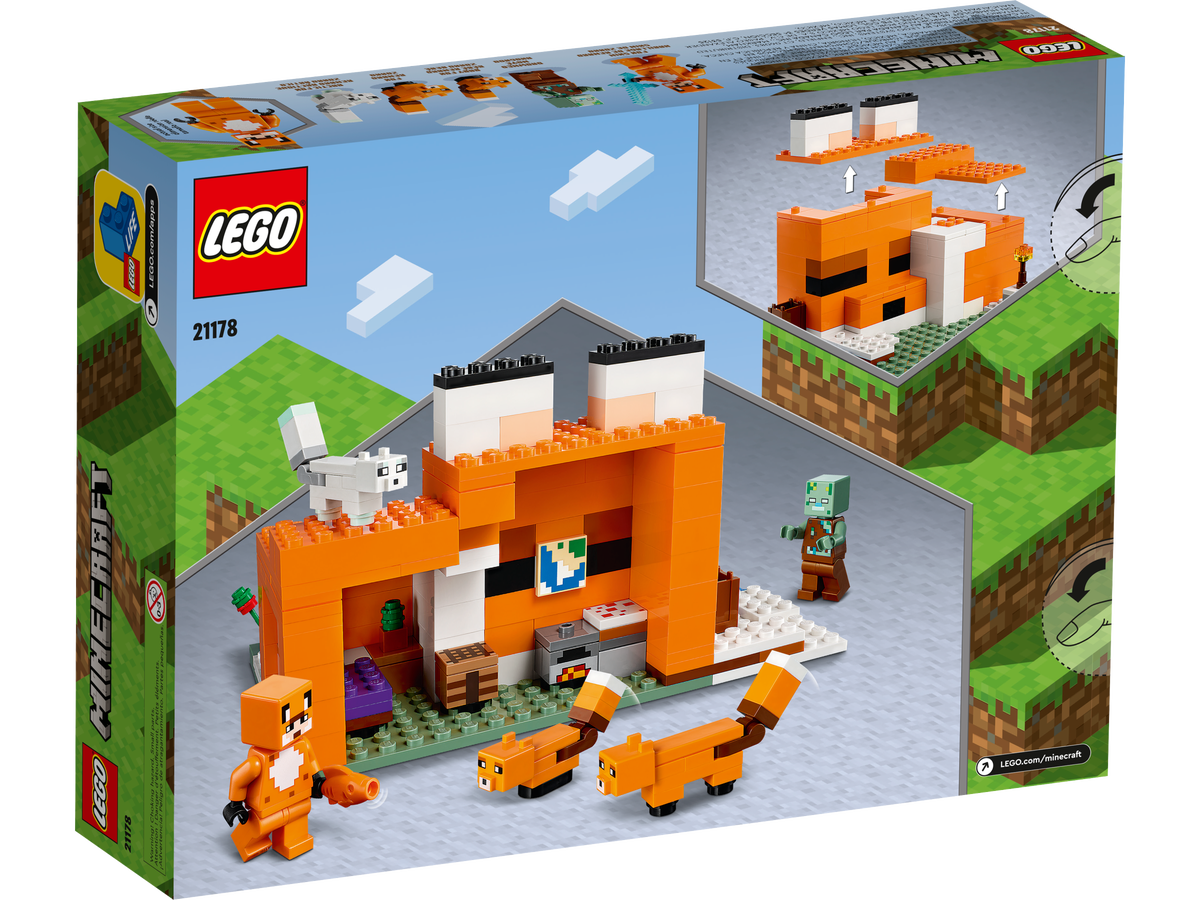 LEGO Minecraft - Vizuina vulpilor (21178) | LEGO - 3 | YEO