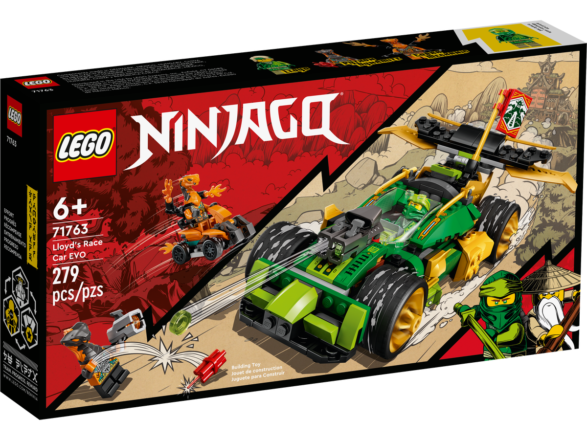 LEGO Ninjago - Masina de curse EVO a lui Lloyd (71763) | LEGO