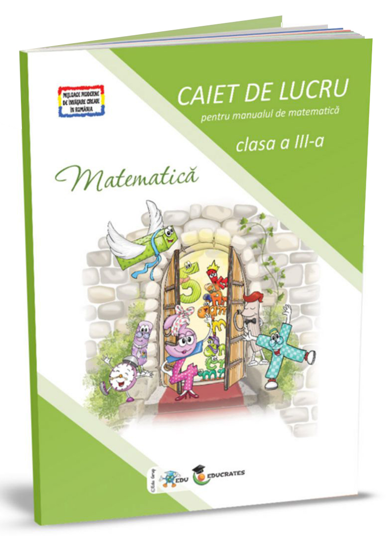 Caiet de lucru. Matematica clasa a III-a | - 2 | YEO