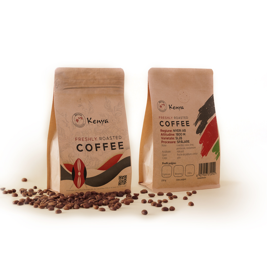 Cafea boabe - Kenya, 250g