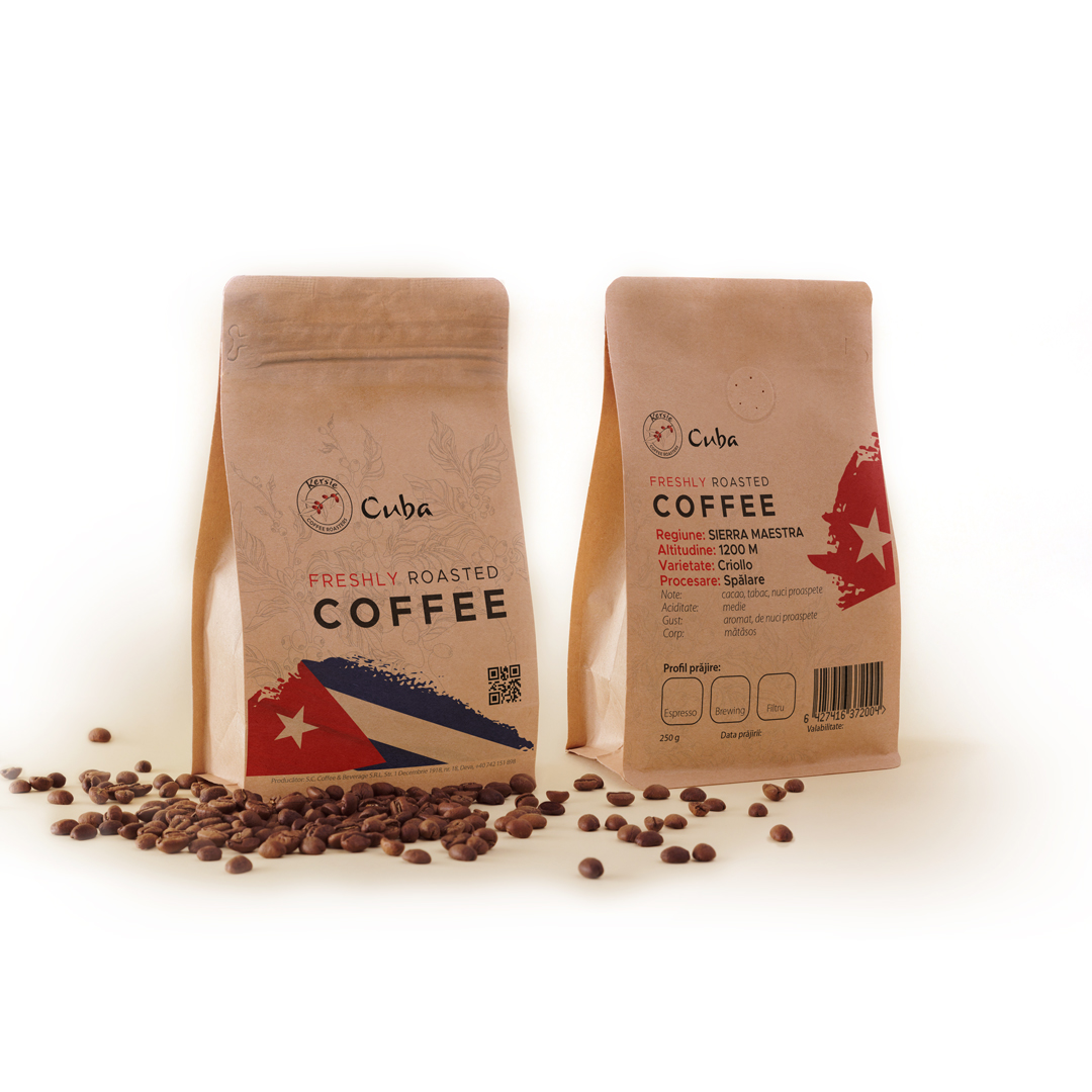 Cafea boabe - Cuba, 250g