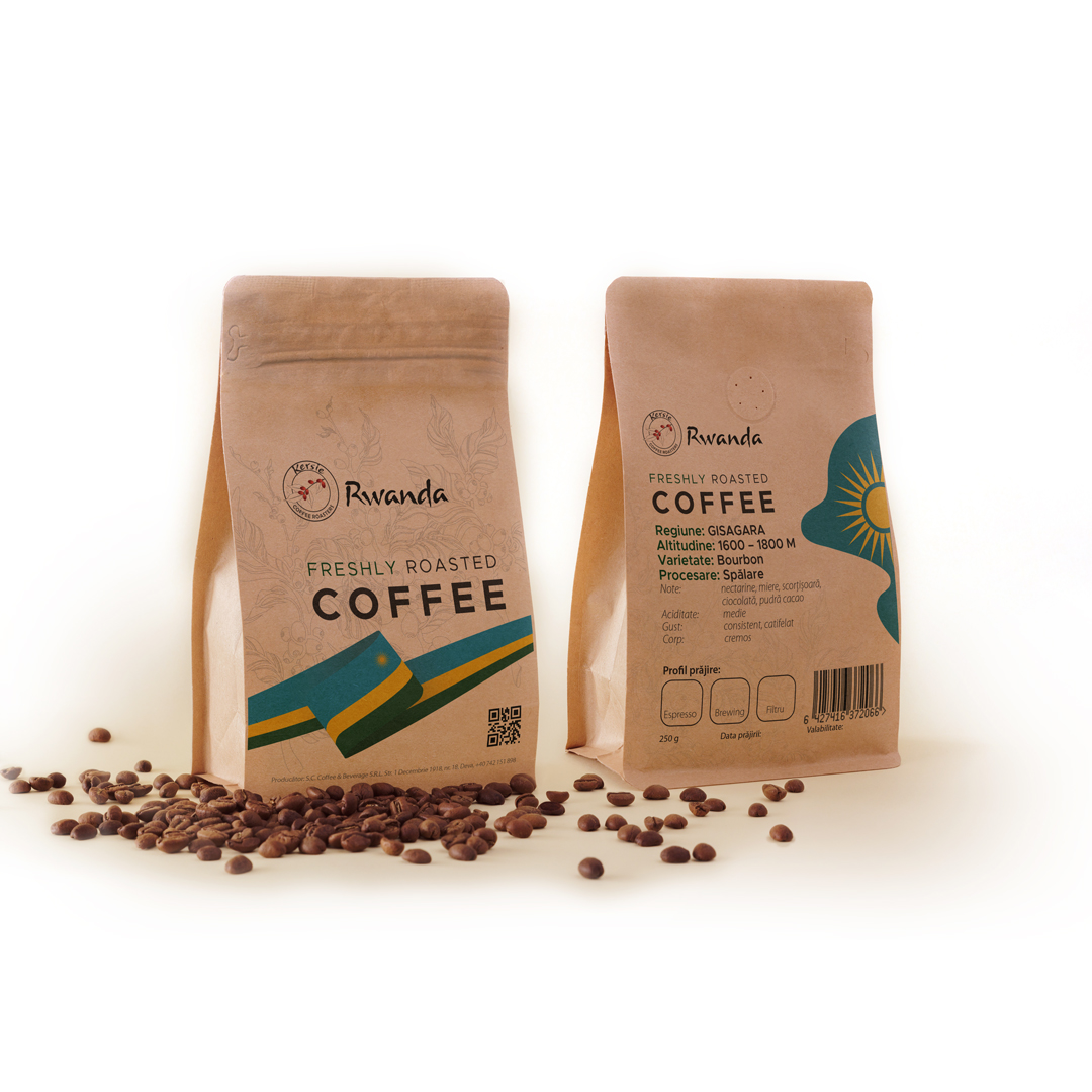 Cafea boabe - Rwanda, 250g