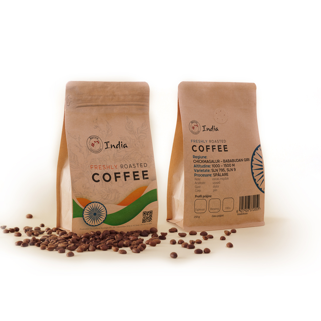 Cafea boabe - India, 250g