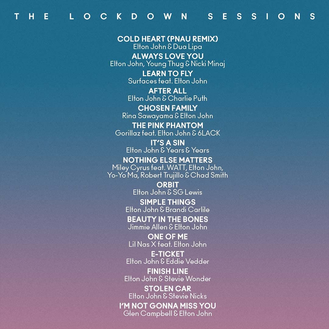 The Lockdown Sessions - Vinyl | Elton John, Various Artists - 1 | YEO