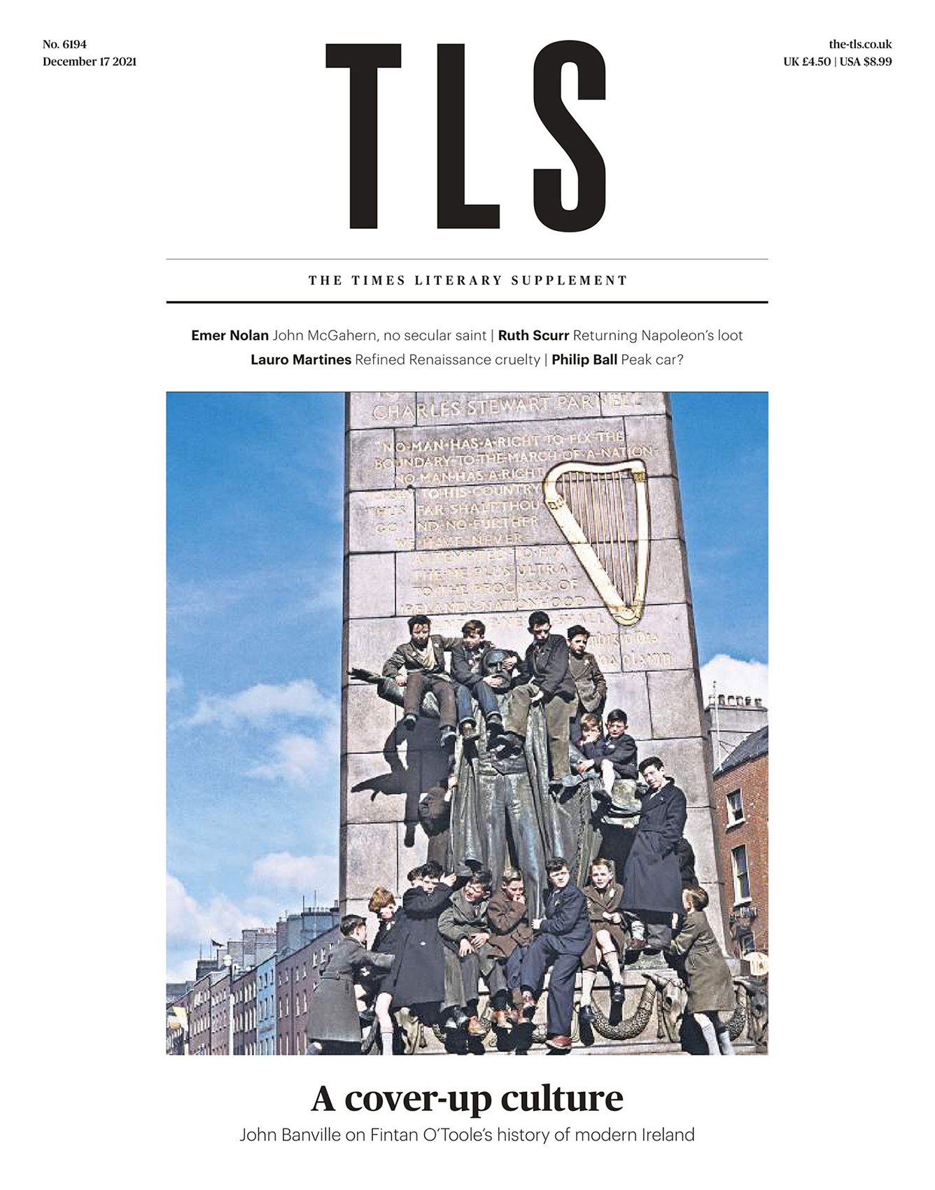 Times Literary Supplement No. 6194, December 17, 2021 |