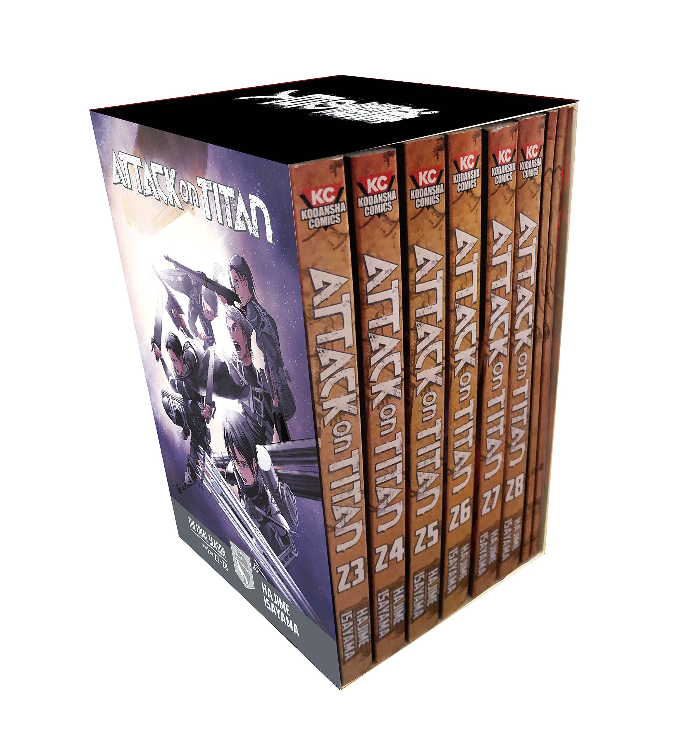 Attack on Titan The Final Season Part 1 Manga Box Set | Hajime Isayama