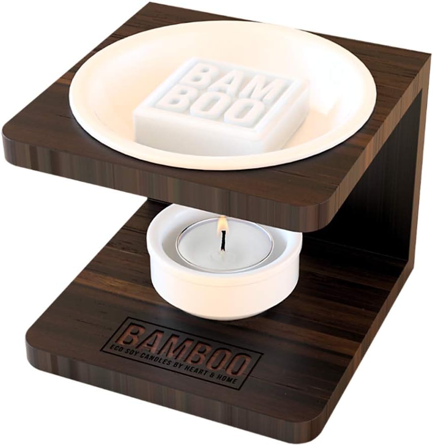 Lumanare parfumata - Bamboo - Wax Melt Warmer | Heart & Home