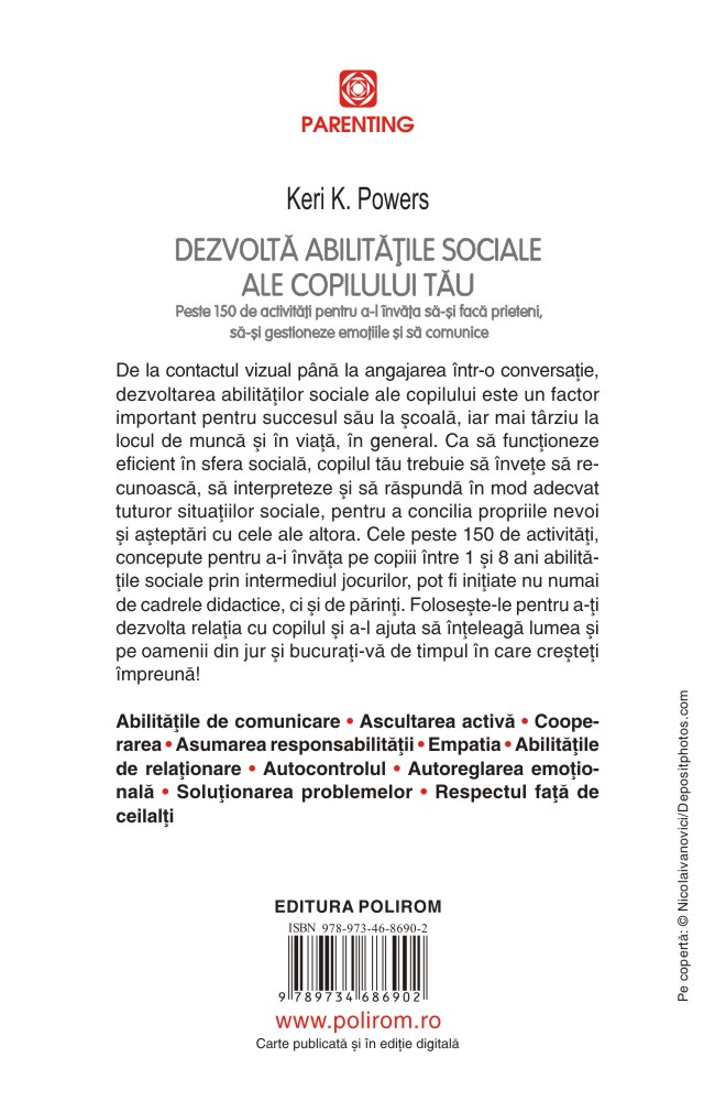 Dezvolta abilitatile sociale ale copilului tau | Keri K. Powers