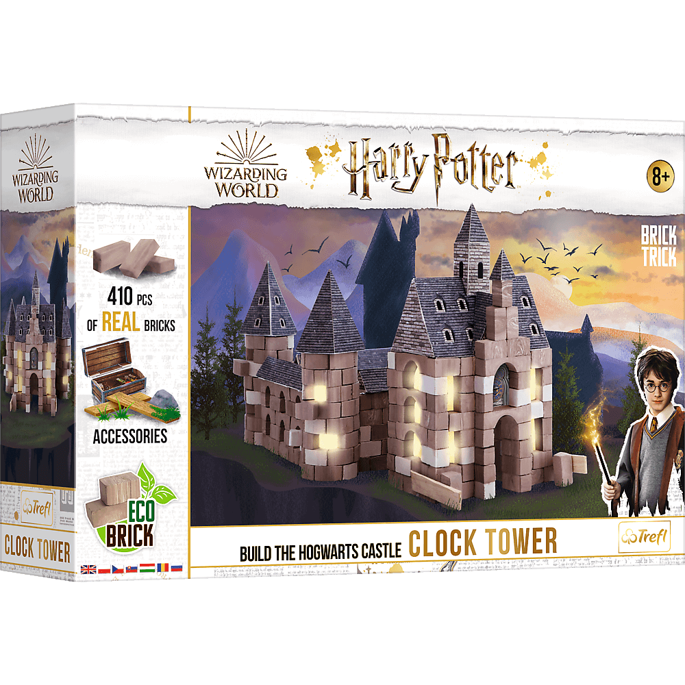 Joc de constructie - Brick Trick - Harry Potter - Clock Tower | Trefl