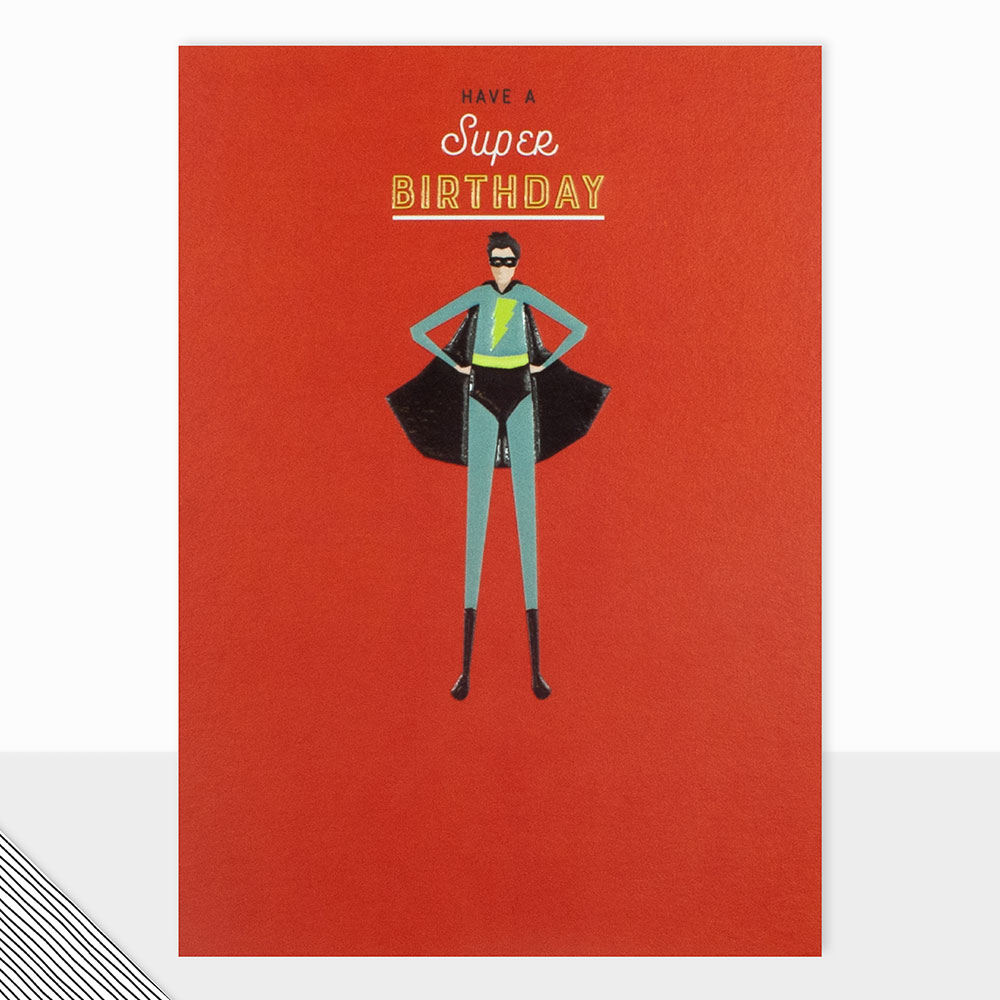 Felicitare - Have a Super Birthday | Laura Darrington Design