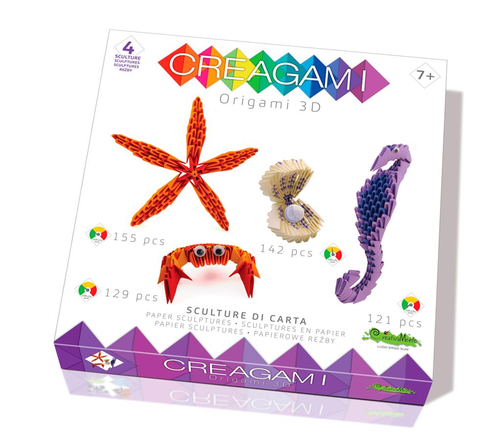 Joc creativ - Creagami - Animale marine