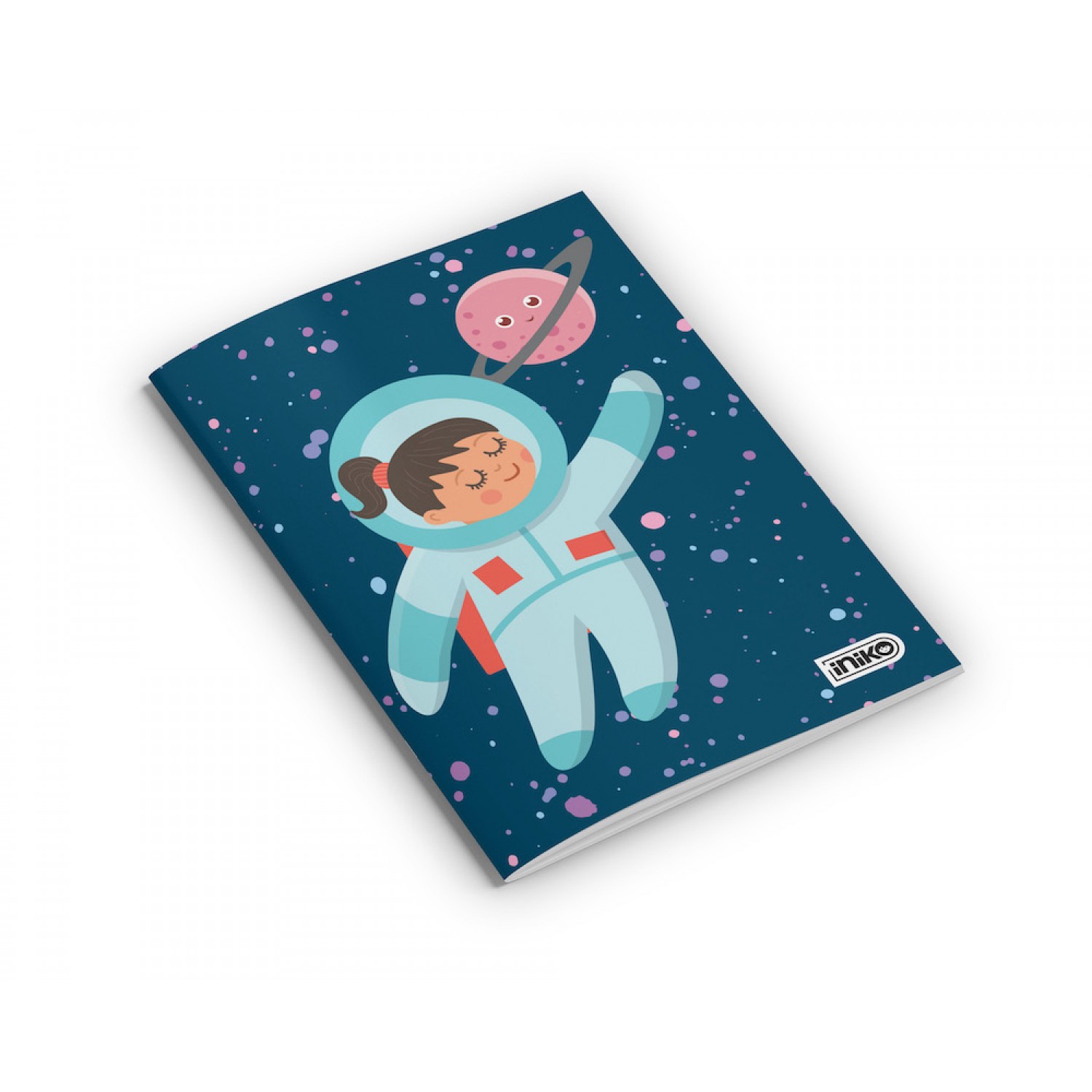 Caiet scolar - Classic Tip II - Fata astronaut, A5, 24 file | Iniko