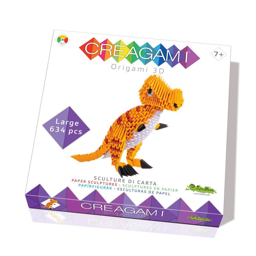 Joc creativ - Creagami - T-rex, 634 piese | CreativaMente