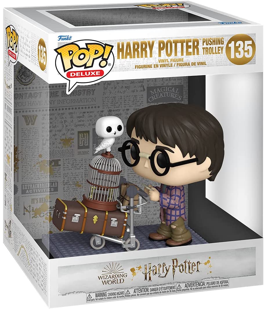 Figurina - Harry Potter - Harry Pushing Trolley | Funko - 1 | YEO