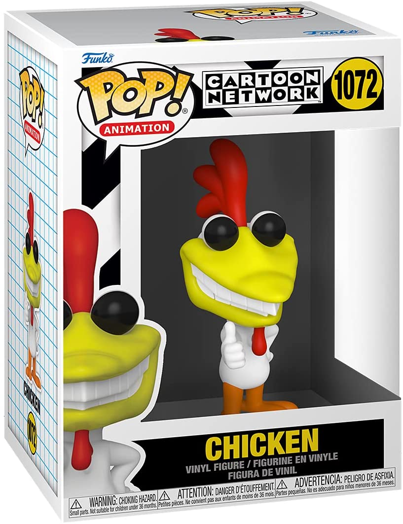 Figurina - Cartoon Network - Cow and Chicken - Super Chicken | Funko