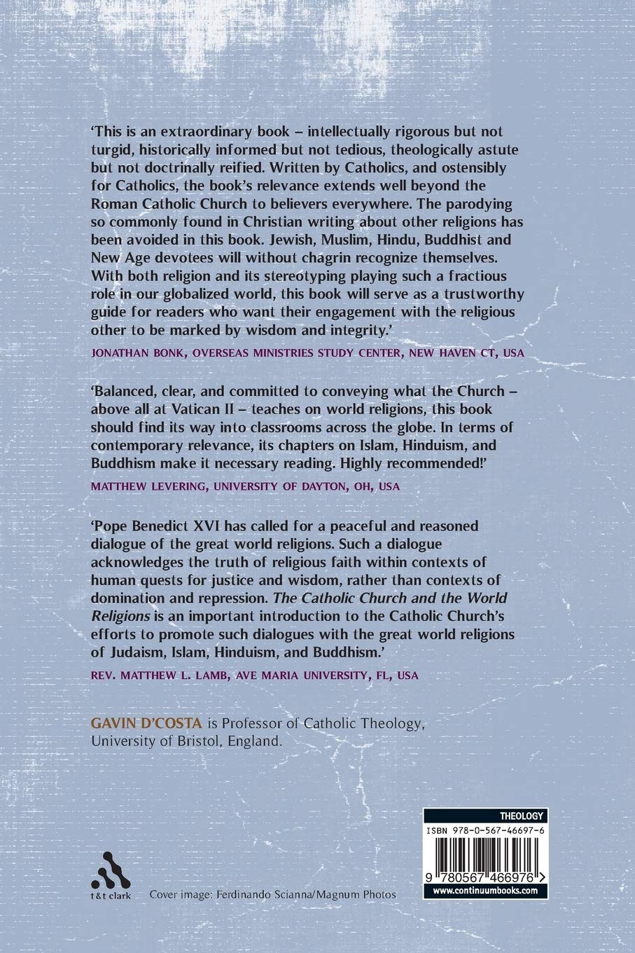 The Catholic Church and the World Religions | Gavin d\'Costa - 1 | YEO