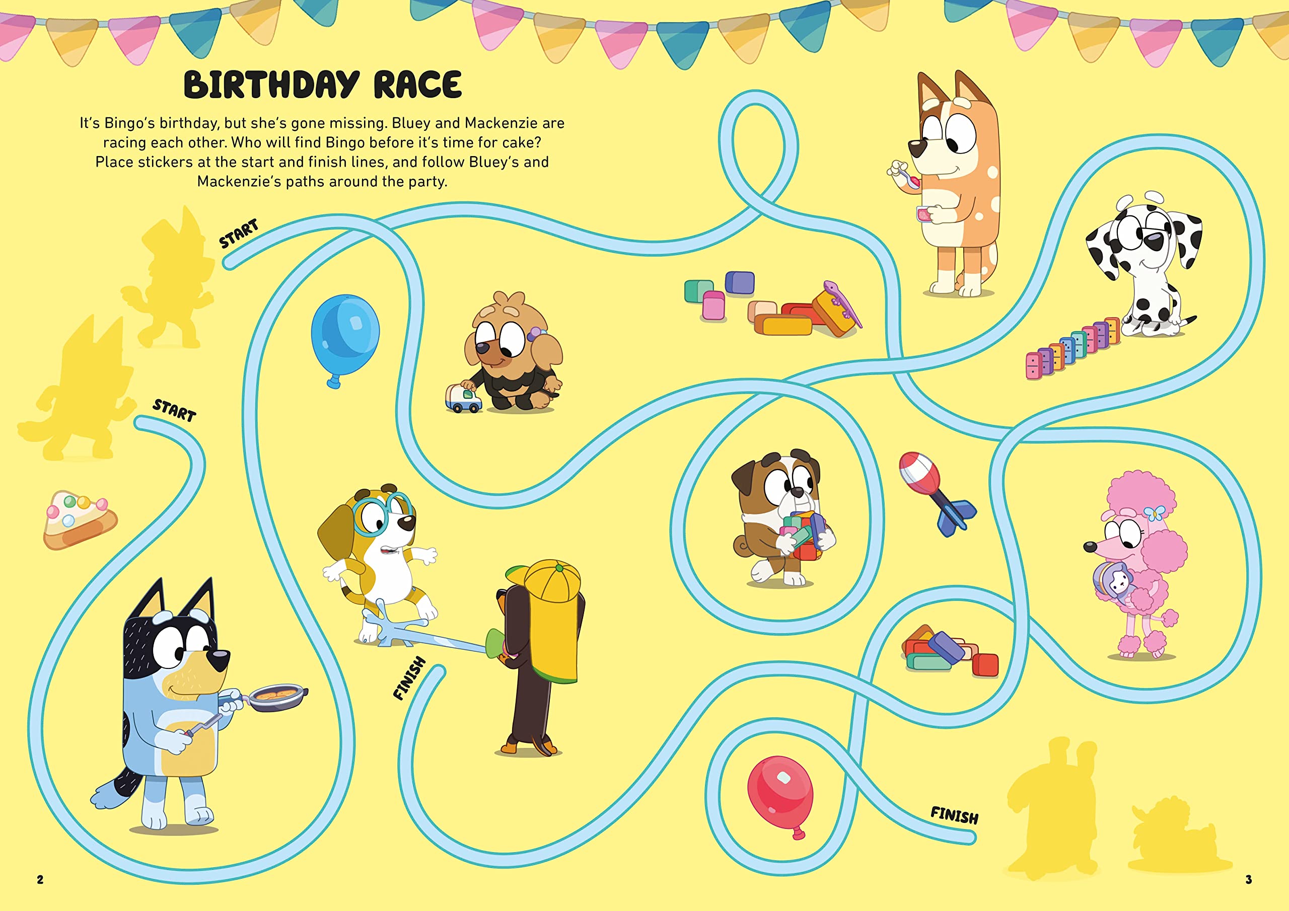 Bluey - Bluey and Friends Sticker Activity |