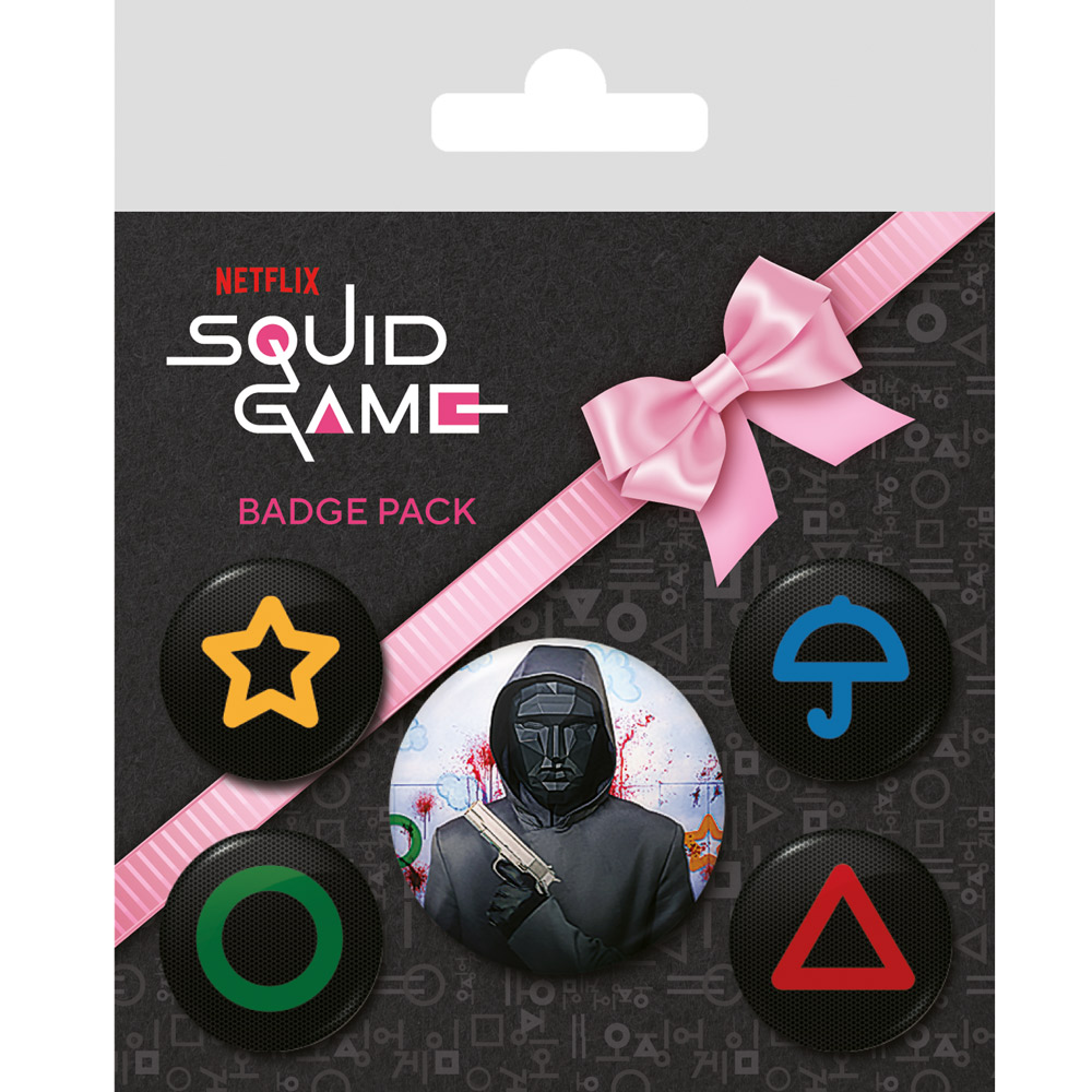 Set insigne - Squid Game - Front Man | Pyramid International