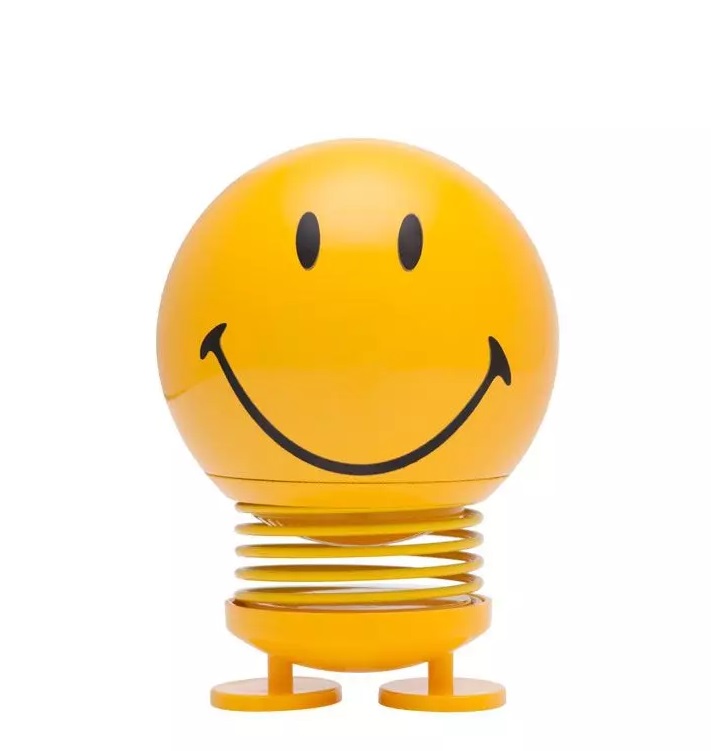 Figurina - Smiley Yellow, Large | Hoptimist