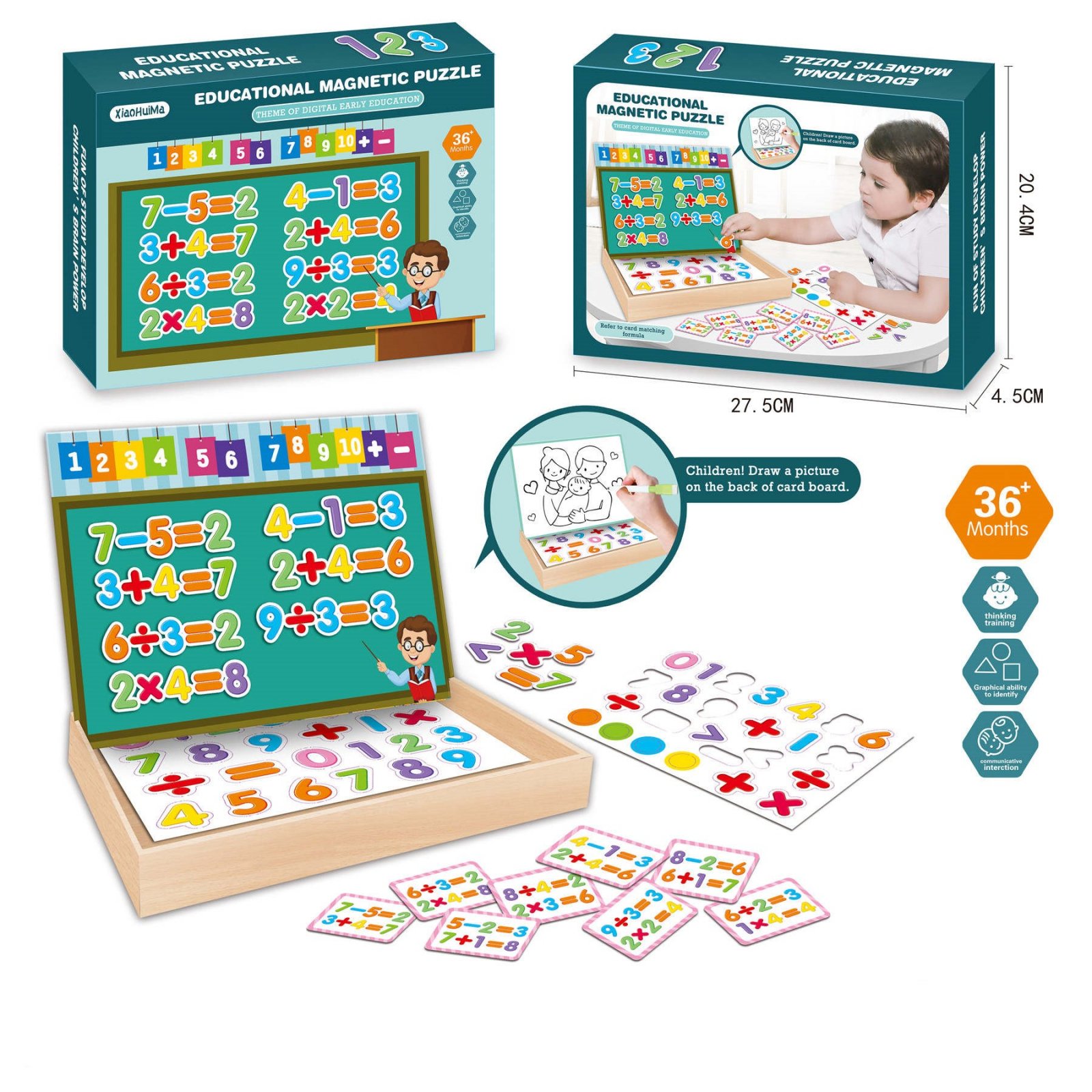 Joc educativ - Tabla Magnetica - Cifre | Cypress Toys