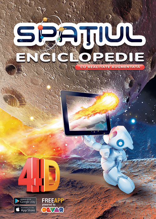 Spatiul - Enciclopedie cu Realitatea Augmentata, 4D |