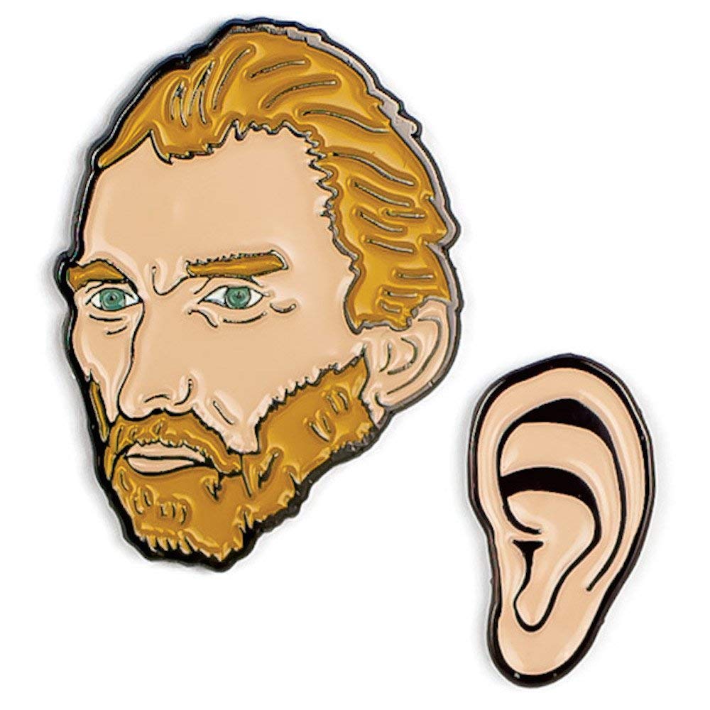 Insigna - Van Gogh and ear | The Unemployed Philosophers Guild - 2 | YEO