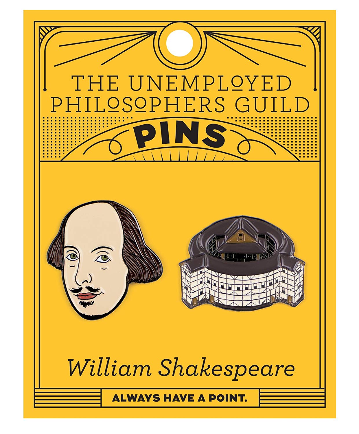 Insigna - Shakespeare and the Globe | The Unemployed Philosophers Guild - 1 | YEO