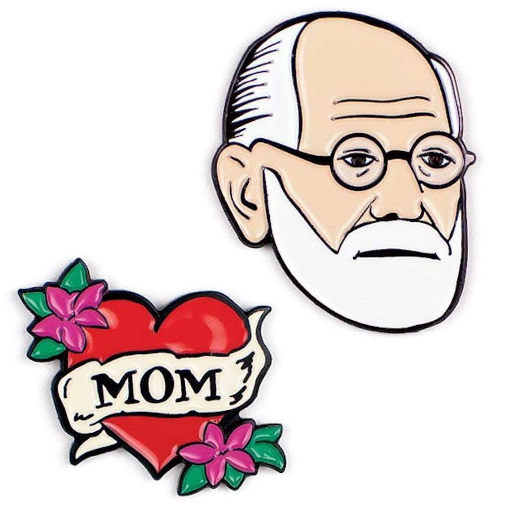 Set insigne - Freud and Mom | The Unemployed Philosophers Guild - 2 | YEO