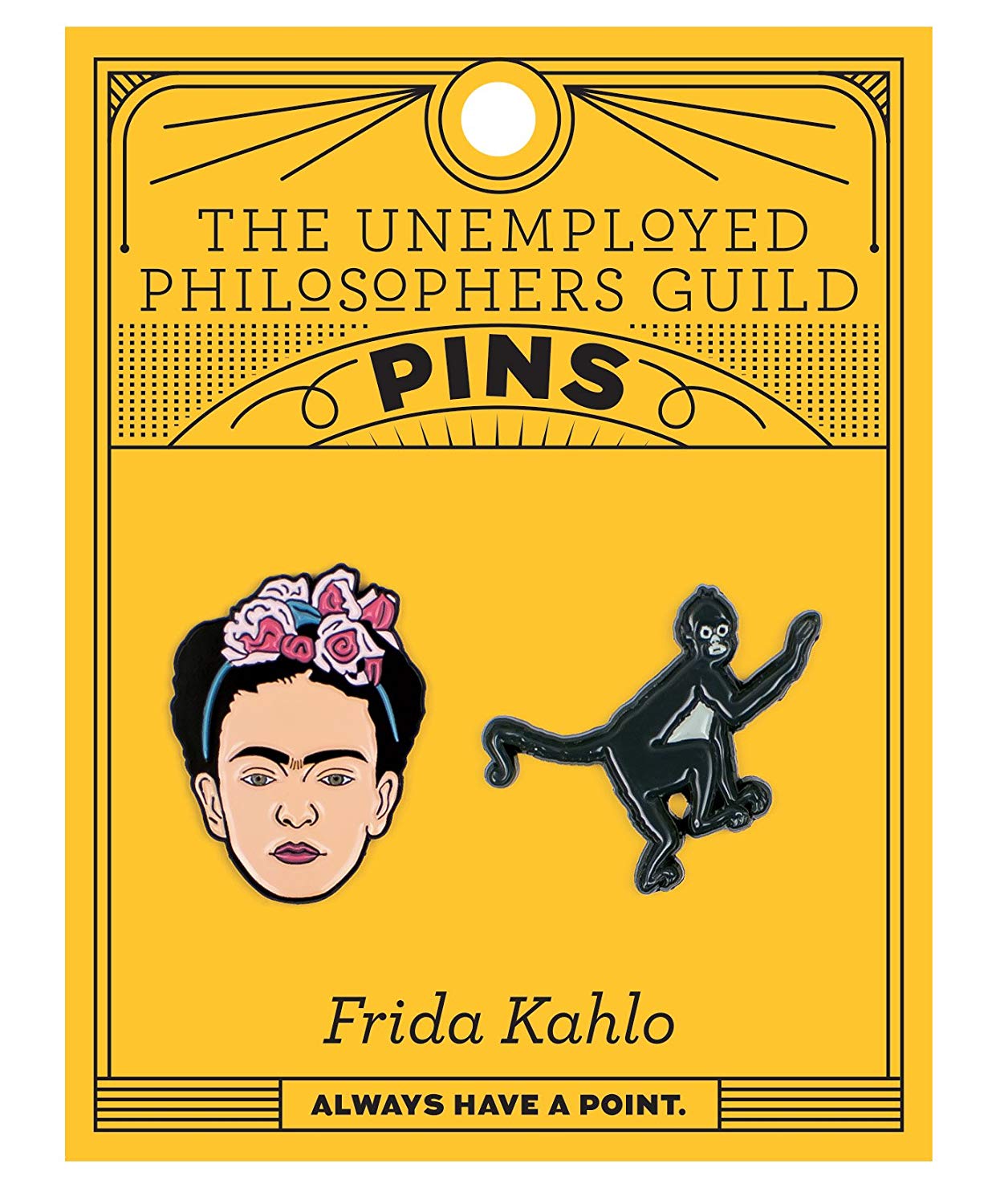 Set insigne - Frida and Monkey | The Unemployed Philosophers Guild - 1 | YEO