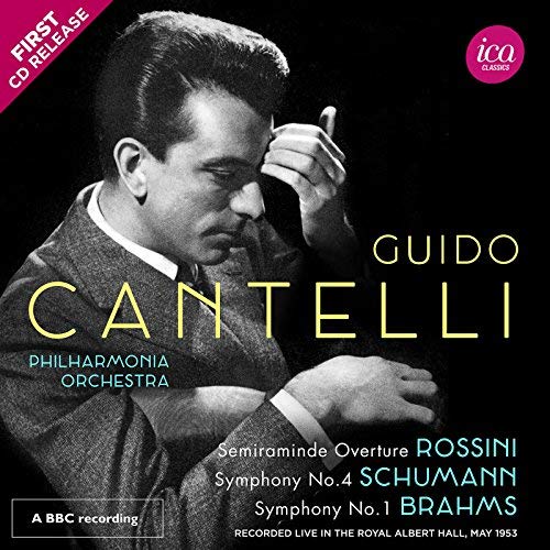 Guido Cantelli | Philharmonia Orchestra, Gioachino Rossini, Robert Schumann, Johannes Brahms